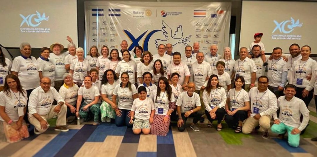 Éxito y Colaboración en la XC Conferencia Distrital 4240 de Rotary Club en Puntarenas, Costa Rica.