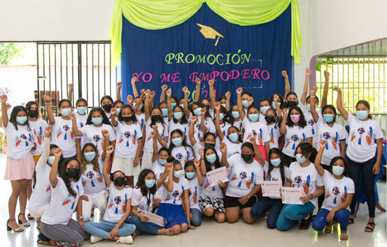 Bajo el lema “Yo Me Empodero” 150 mujeres adolescentes de Granada reciben herramientas para desarrollar su autoliderazgo y empoderamiento ante sus derechos sexuales y reproductivos