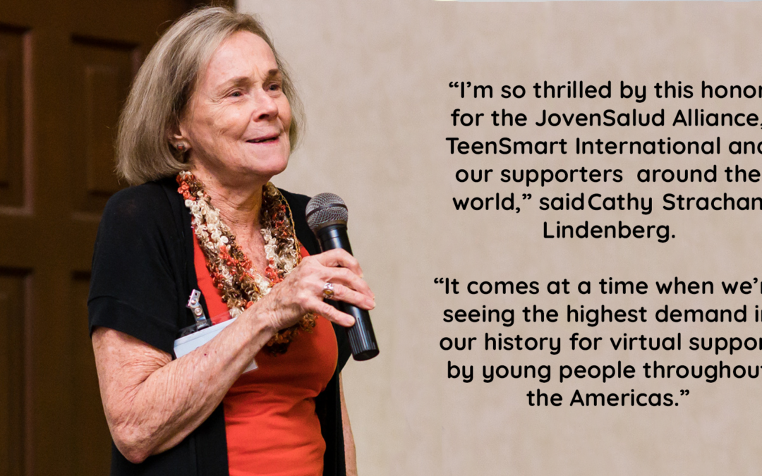 🎉 Yale awarded Cathy (TeenSmart’s founder)!